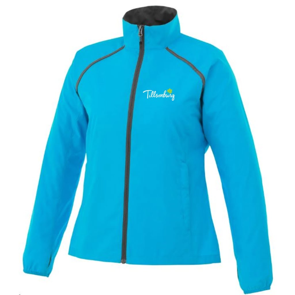 ladies egmont jacket aspen blue